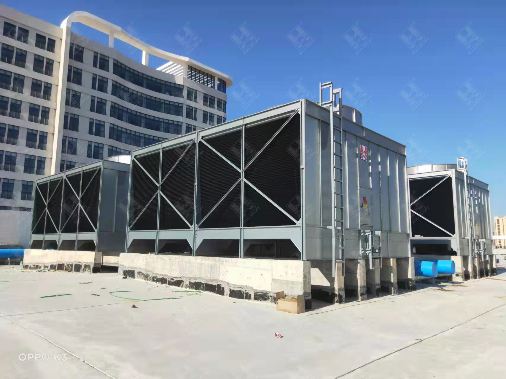 Stainless Steel Square Cross Flow Cooling Tower - hongming