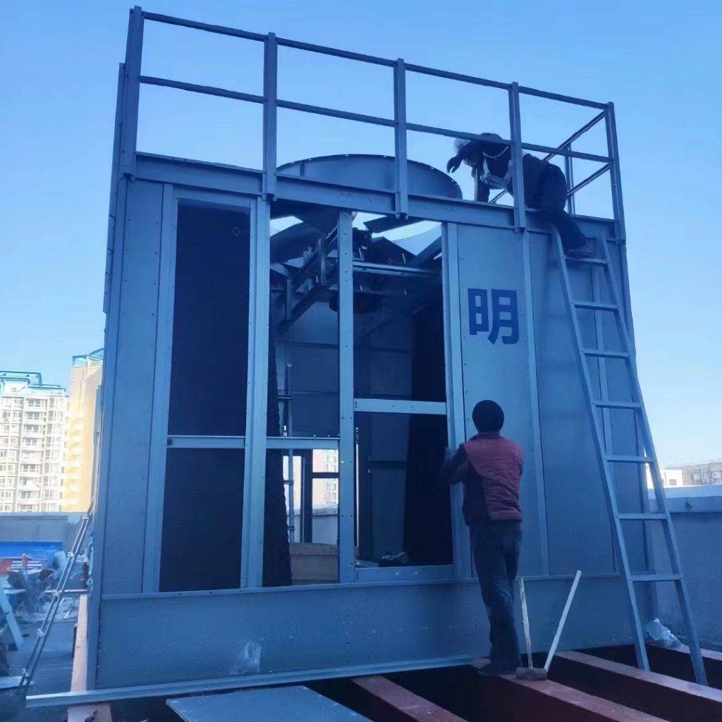 HON MING Stainless Steel Square Cross Flow Cooling Tower - HON MING ...